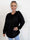 Abbelone - Joggingbluse i viskose med blonde henover brystet
