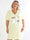 Alana - Plus size t-shirtkjole i bomuld med fejrmotiver foran