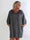 Amidala Check - Elegant ternet plus size tunikakjole i viskose