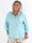 Amidala Shirt - Randig plus size tunika i en lätt viskosblandning med vackra ballongärmar