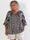 Amidala Shirt - Randig plus size tunika i en lätt viskosblandning med vackra ballongärmar