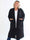 Annah Teddy - Plus size kappa i mjukt teddytyg med synliga sömmar och stora fickor