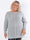 Annisa - Plus size stickad tröja med kabelstickning