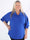Aria - Plus size-tunika med resårkant och smockade ärmar