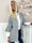 Avalon - Stickad cardigan med korta ärmar