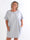 Berna - Plus size t-shirtkjole i bomuld med lommer og glimtende “VOGUE”-detalje