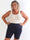 Caro - Bløde plus size cykelshorts i viskose
