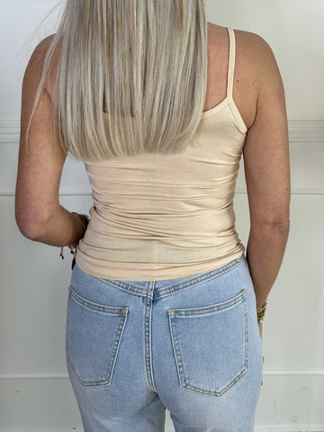 Caroline - Basic topp i mjuk viskos