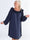 Chili Dress - Plus size klänning med långa ärmar och volanger