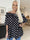 Chili Sleeveless Dot - Tunika med prickar och volanger