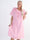 Chili Sleeveless Dress Dot - Plus size-klänning med prickar och volanger