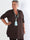 Clara Dress - Plus size skjortekjole i viskose og hør