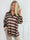 Cressida - Oversized stribet bluse med skjortekrave
