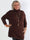 Dagmar - Stickad plus size klänning med polokrage