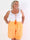 Delia - Mjuka plus size shorts i bomull