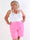 Delia - Mjuka plus size shorts i bomull