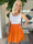 Diddi - Plisseret shorts med elastikkant i livet