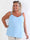 Dinah - Plus size top med dekorative guldspænder ved stropperne