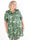 Ebba Butterfly - Elastisk plus size-klänning med fjärilar