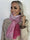 Eliza - Lätt scarf med gulddetaljer