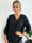 Elly Shirt - Simpel blus med spetskant