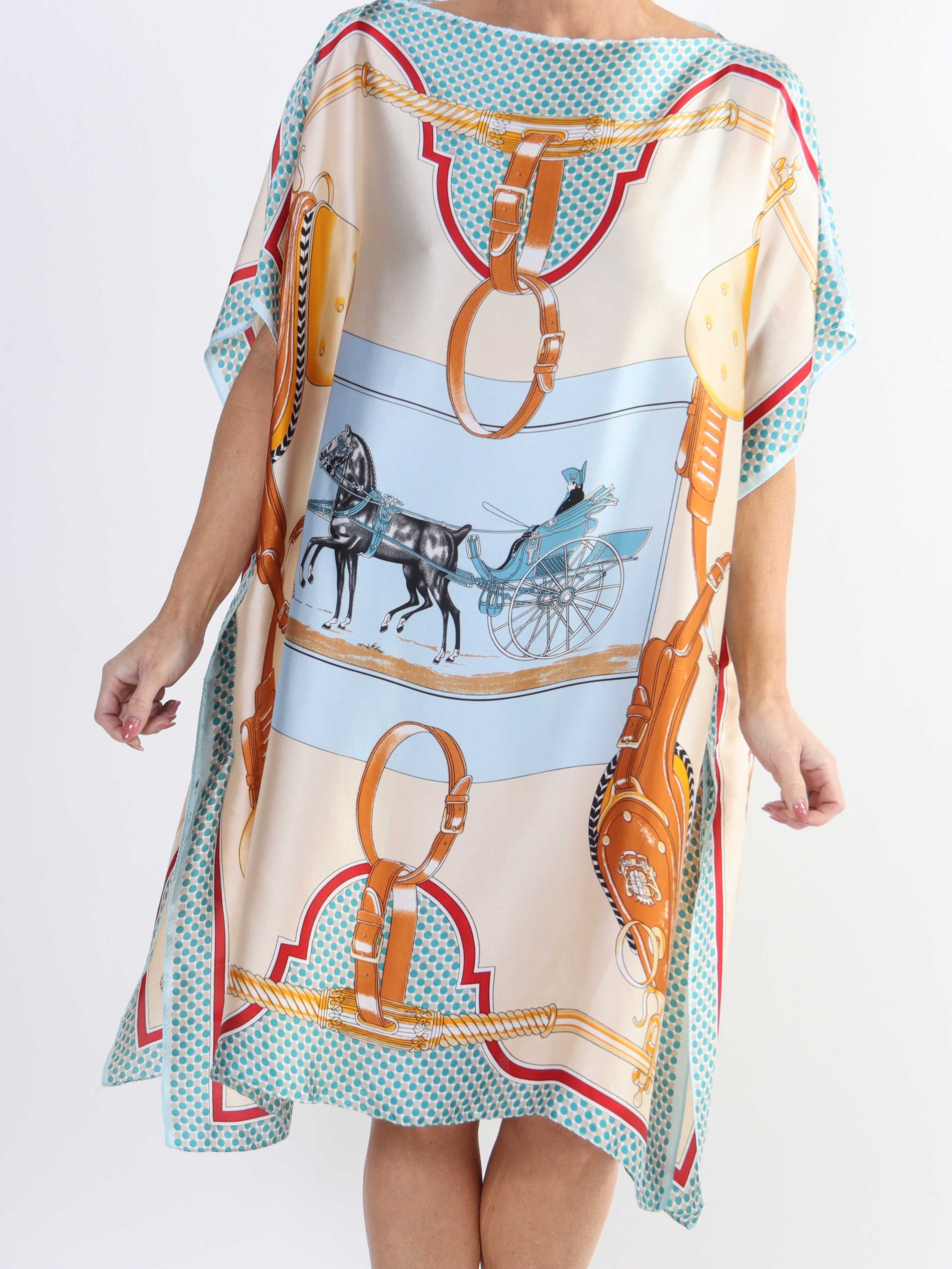 Emily - Lätt och luftig plus size-tunika i viskos och siden