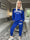 Noelle - Snyggt joggingset med skrift över bröstet