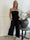 Pams Plain Tube Jumpsuit - Stretch jumpsuit med smock på bröstet