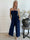 Pams Plain Tube Jumpsuit - Stretch jumpsuit med smock på bröstet