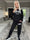Noelle - Snyggt joggingset med skrift över bröstet