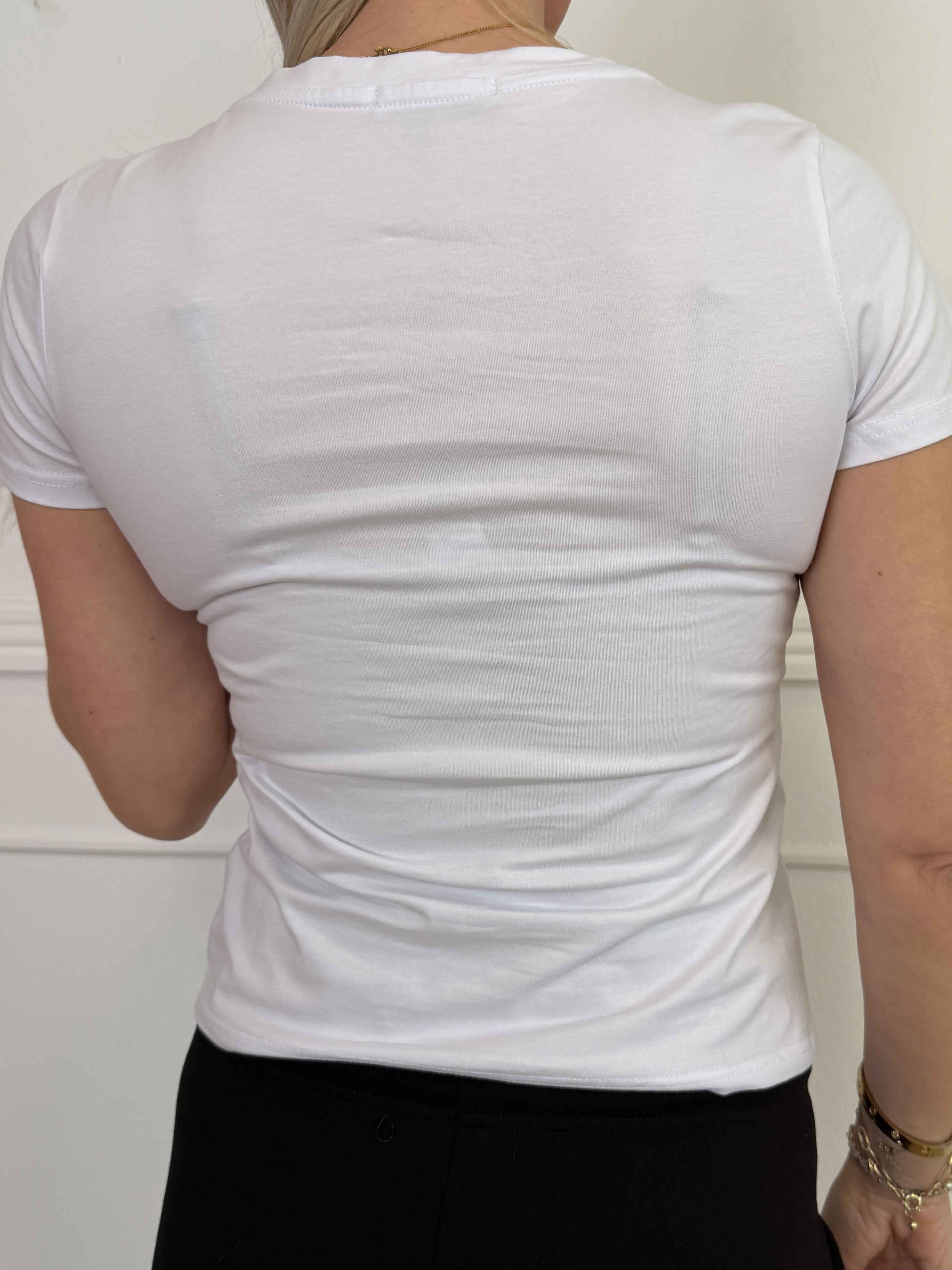 Rebekah - Basic t-shirt i bomull