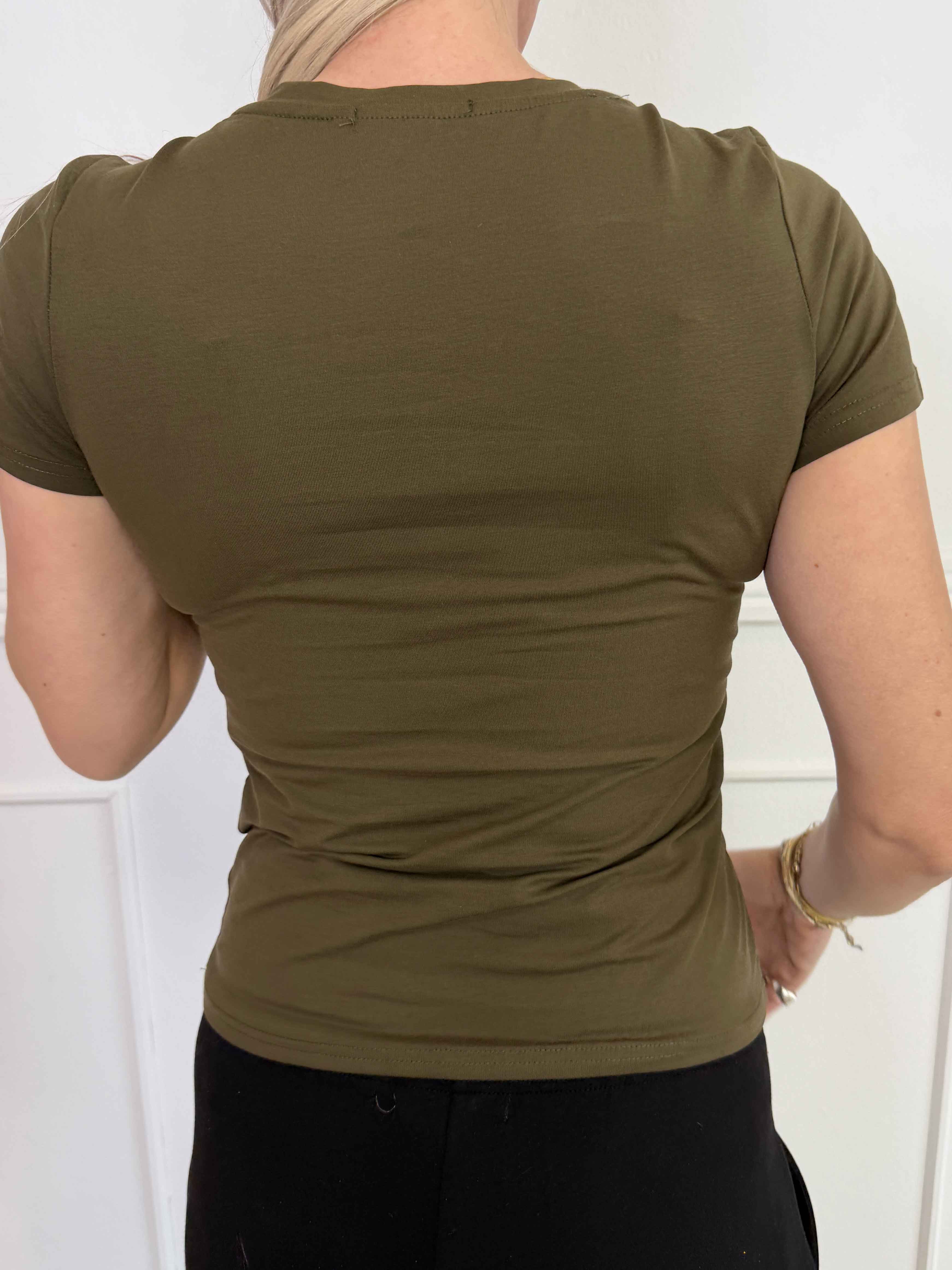 Rebekah - Basic t-shirt i bomull