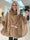 Cloud - Poncho med fuskpäls