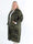 Annah Graphic - Plus size kappa med tydliga sömmar och text