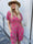 Pams Boho Playsuit - Elastisk byxdräkt med smock