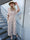 Pams Boho Jumpsuit - Elastisk mönstrad jumpsuit med v-ringning