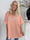 Mintu Stripe - Mjuk t-shirt med vogue stående med glittrande similisten