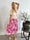 Pams Midi Skirt - Kjol i skrynkelfritt tyg med fickor