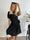 Pams Plain Short Skirt - Kort kjol i stretchigt tyg med fickor
