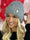 Eliana - Mjuk mössa med foder och hjärtsmycke