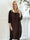 Miracle Plain Dress L/S - Elastisk klänning med långa ärmar