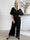 Pams Glitter Jumpsuit - Elastisk jumpsuit med smock och paljetter