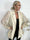 Kata Lace - Oversized blazer med ärmar i spets