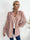 Kata Lace - Oversized blazer med ärmar i spets