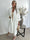 Annah Light - Oversized kappa med tydliga sömmar och fickor