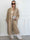Annah Teddy - Oversized kappa i mjukt teddytyg med synliga sömmar och stora fickor