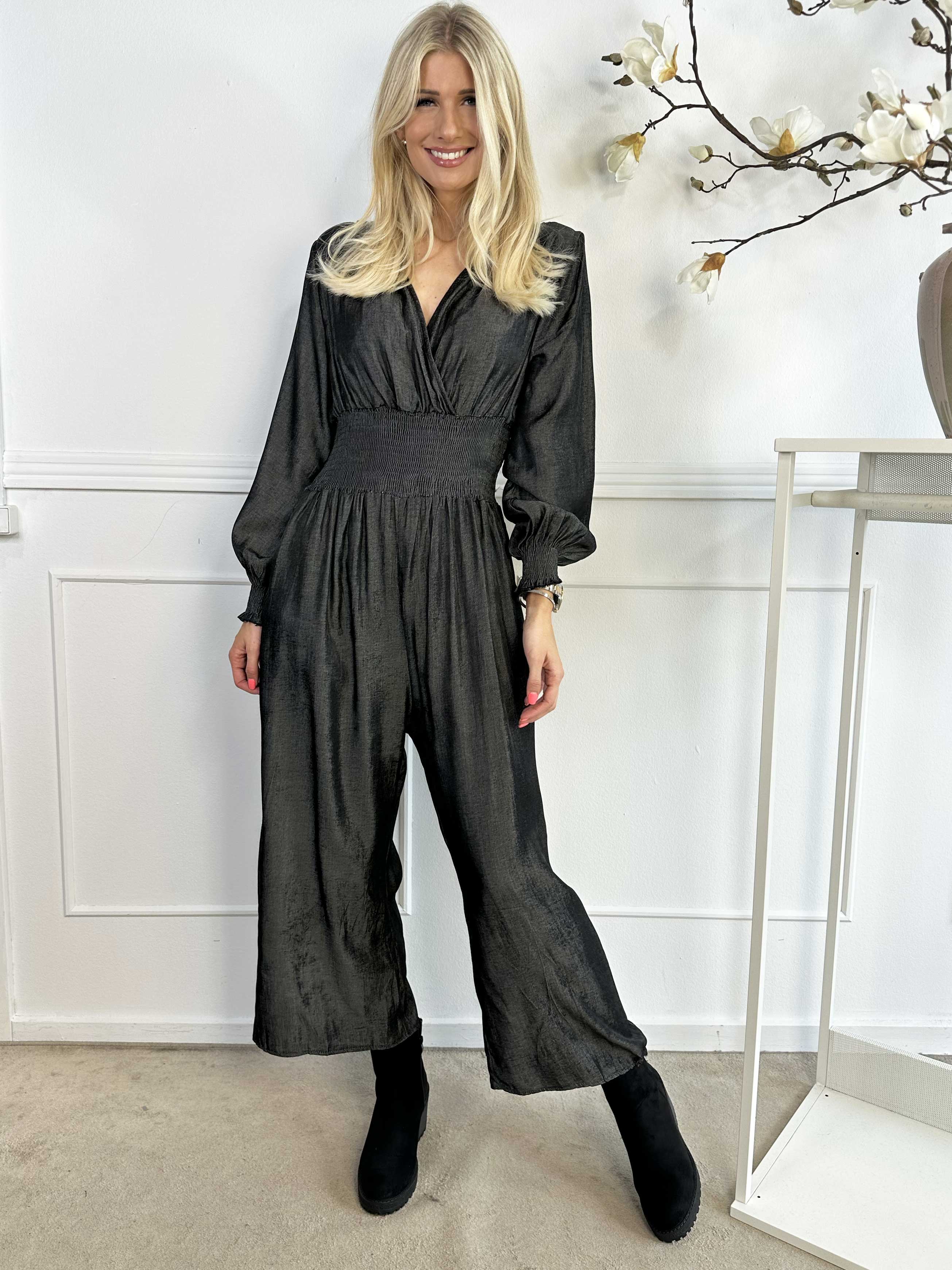 Pams Denim Jumpsuit L/S - Denim jumpsuit