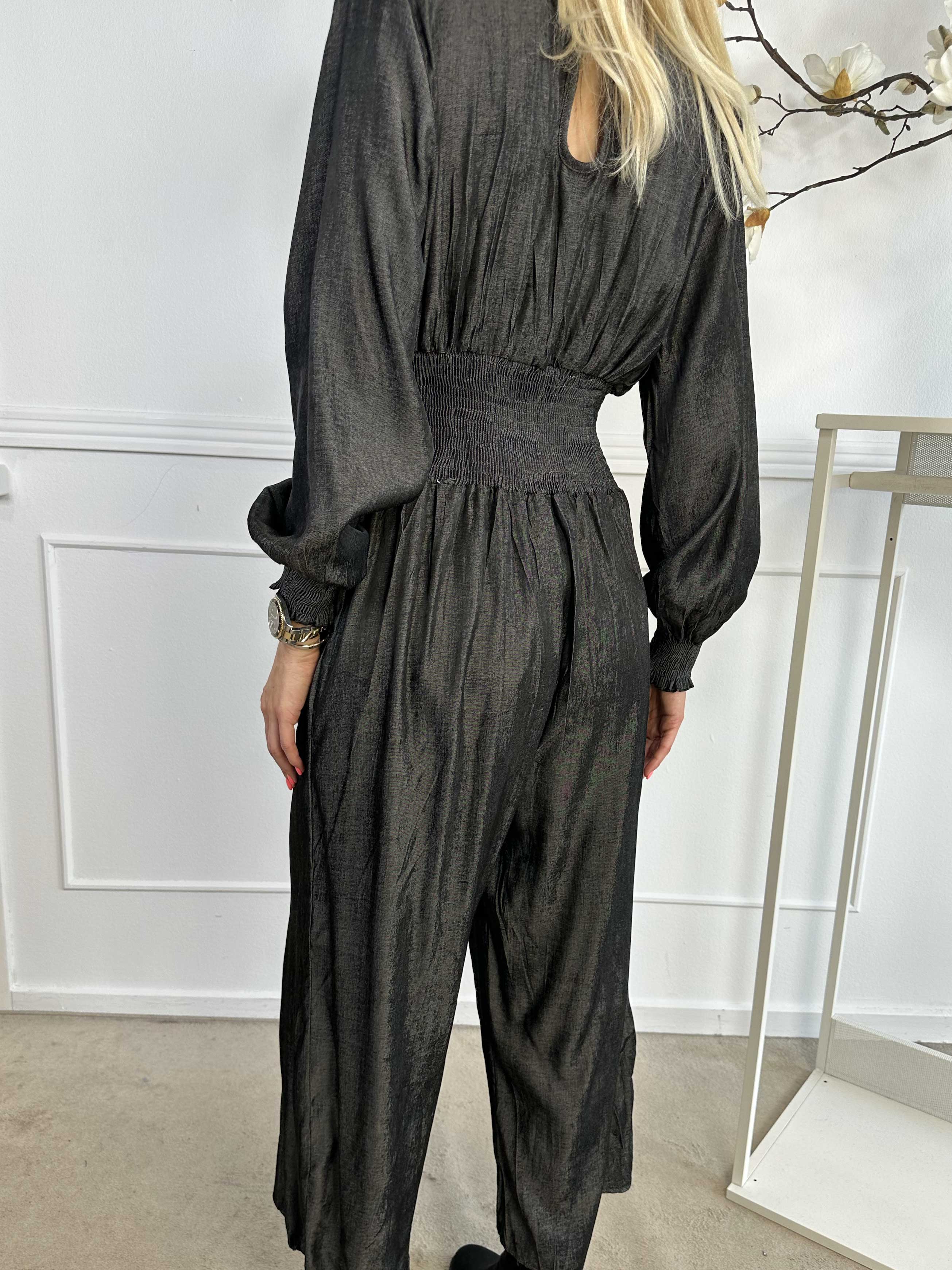 Pams Denim Jumpsuit L/S - Denim jumpsuit