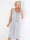Miracle Flower Sleeveless Dress - Plus size-klänning i viskos med resår i midjan