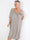 Miracle Flower Dress - Plus size-klänning i viskos med resår i nederkanten